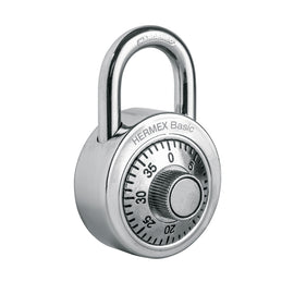 Candado de combinación de disco en blíster, hermex basic   CD-50CP - Hergui Musical