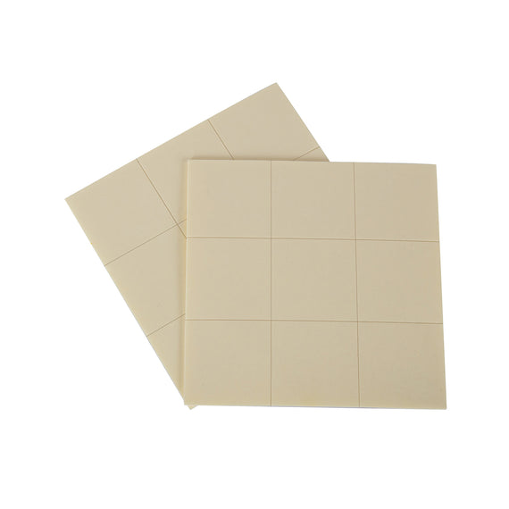 Blister con 18 cuadros de montaje de 24 x 24 mm   truper    CDC-18C - Hergui Musical