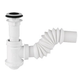 Céspol de bote p/lavabo con contra, polipropileno, 1-1/4"   Foset    CE-218 (49366) - Hergui Musical