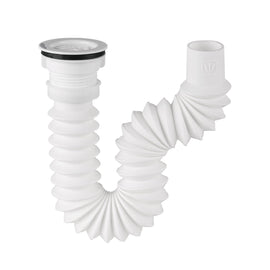 Céspol flexible p/fregadero c/contra 2 1/2", polipr, 1-1/2"    FOSET    CE-233 (49370) - Hergui Musical