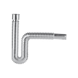 CESPOL FLEXIBLE DE POLIETILENO CROMADO, LAVABO O FREGADERO   FOSET   CE-236 - Hergui Musical