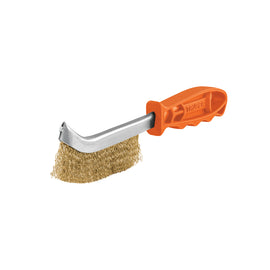 CEPILLO CURVO ANTI-CHISPA, ALAMBRE ONDULADO  TRUPER   CEA-10