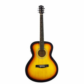 Guitarra 40" electroácustica clásica con cuerdas de Acero, Sunburst  CAMPERO   C-EA-SS-1SB - Hergui Musical
