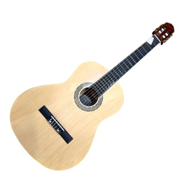 Guitarra clásica 4/4, color Natural, con cuerdas de nylon, incluye funda   ARANJUEZ   CG851-NA - Hergui Musical