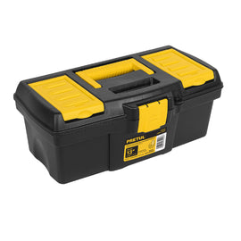 Caja para herramienta de 13" con compartimentos, pretul  CHP-13CP - Hergui Musical