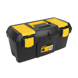 Caja para herramienta de 19" con compartimentos, pretul  CHP-19CP - Hergui Musical