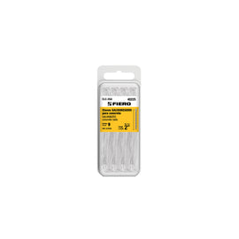 Blíster con 20 clavos galvanizados para concreto 2",  FIERO   CLC-2GA