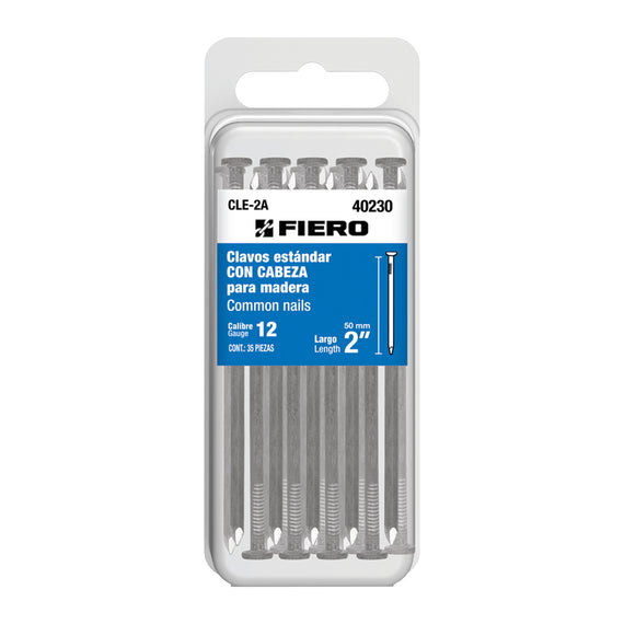 Blíster con 35 clavos estándar 2