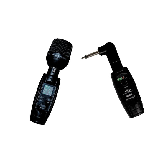 Sistema de micrófono inalámbrico XSS, incluye Transmisor y Receptor UHF  CM-107-XSS - Hergui Musical