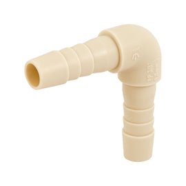 Codo 90 inserción de 3/8" de polipropileno, foset  CM-561 - Hergui Musical