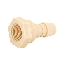 Adaptador inserción rosca interior de 1/2" x 1/2", foset  CM-601-FOSET - Hergui Musical