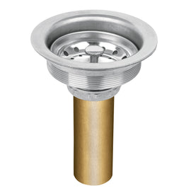 Contracanasta 3-1/2" de acero inoxidable con tubo de latón    FOSET    CO-813 (49352) - Hergui Musical