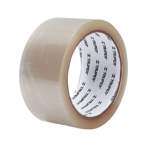 Cinta de empaque 48mm x 50m transparente    truper   CTR-50 - Hergui Musical
