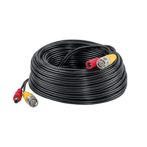 Cable video y energía tipo siamés cctv, 20 metros, volteck  CTV-20CS - Hergui Musical