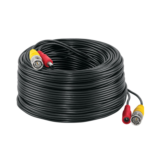 Cable video y energía tipo siamés cctv, 30 metros, volteck  CTV-30CS - Hergui Musical