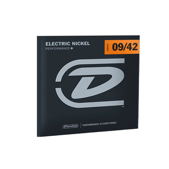 JGO DE CUERDAS ELECTRICA LIGHT NIQ DUNLOP   DEN0942 - Hergui Musical