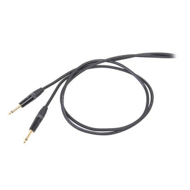 Cable profesional para instrumento 10m, plug 6.3mm a plug 6.3mm conectores Die Hard ONEHERO  PROEL   DHS100LU10 - Hergui Musical