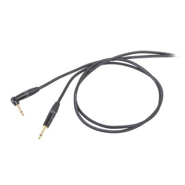 Cable para instrumento 3m plug 6.3mm a plug 6.3mm tipo "L"  LIVEWIRE  LW  PROEL  GC120LU03 - Hergui Musical
