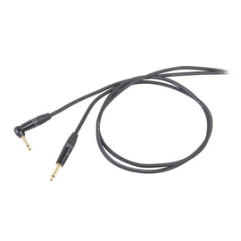 Cable para instrumento 6m plug 6.3mm a plug 6.3mm tipo "L"  LIVEWIRE  LW  PROEL  GC120LU06 - Hergui Musical