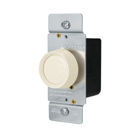 ATENUADOR DE LUZ GIRATORIO STANDARD MARFIL   VOLTECK   DIM-S - Hergui Musical