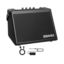 Amplificador para batería eléctricas Mini, color Negro  DONNER  DDA-20-BLACK - Hergui Musical