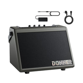 Amplificador para batería eléctricas Mini, color Gris  DONNER  DDA-20-GREY - Hergui Musical