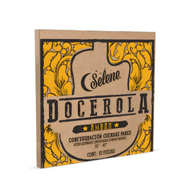 ENCORDADURA AMBAR PARA DOCEROLA, ENTORCHADO DORADO BRONCE  SELENE  DRA - Hergui Musical
