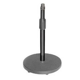 Soporte para microfono de mesa, base de fierro fundido de 16cm diametro   ON STAGE   DS7200B - Hergui Musical