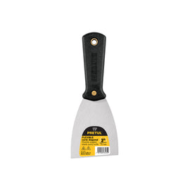 ESPATULA FLEXIBLE 3" CON MANGO DE PLASTICO  PRETUL   E-3F