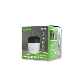 Foco de led 36w de emergencia recargable, Luz Fria  TIANLAI   EM22W36 - Hergui Musical