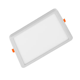 Luminario led plafón 15w 6500k, ajustable, cuadrado, volteck  EMP-802L - Hergui Musical