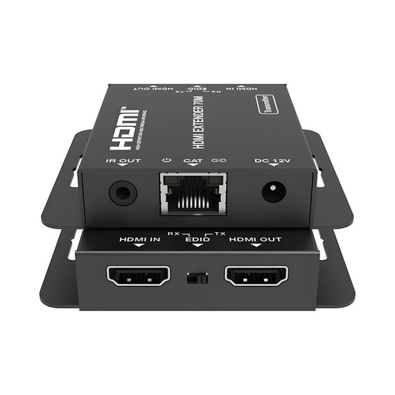 Kit Extensor HDMI, 4K2K@40m, 1080p@70m, Cat5e/Cat6, Soporte PoC, HDMI Loop, Transmisión IR  EPCOM PROAUDIO  EPCED970 - Hergui Musical