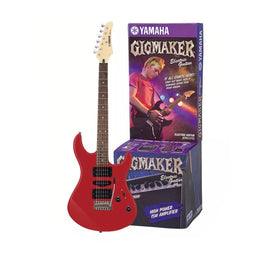 PAQUETE DE GUITARRA ELÉCTRICA YAMAHA, AMPLIFICADOR Y ACCESORIOS, HUMX2, SINGLE X1 COLOR ROJO METALICO  YAMAHA   ERG121GPIIMR02 - Hergui Musical