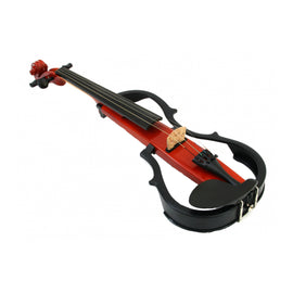 VIOLIN ELECTRICO CARAYA CAFE CON ESTUCHE  EV-30BN - Hergui Musical