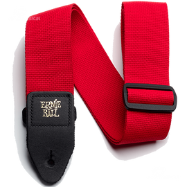 TAHALI PARA GUITARRA POLYPRO ROJO  ERNIE BALL   4040 - Hergui Musical