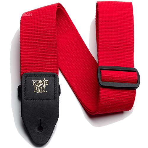 TAHALI PARA GUITARRA POLYPRO ROJO  ERNIE BALL   4040 - Hergui Musical