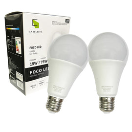 Foco de leds 15w, Luz Fria 6500K  AMABLELUZ   F01W15D - Hergui Musical