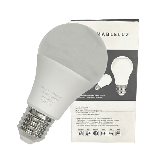 FOCO LED 12w  AMABLE LUZ  F04W12 - Hergui Musical