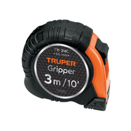 Flexómetro gripper 3 m cinta 13 mm  TRUPER   FH-3MC - Hergui Musical