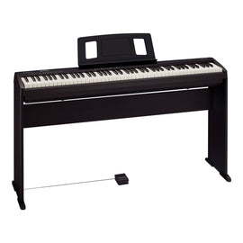 Piano digital Roland 88 Teclas, con base, Bluetooth, color negro  Roland  FP-10-BK-C - Hergui Musical