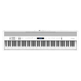 Piano Digital 88 teclas PHA-4, c/ Bluetooth color blanco con mayor rendimiento y calidad de sonido  ROLAND   FP-60X-WH - Hergui Musical