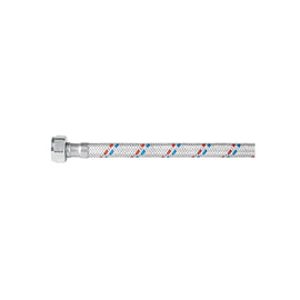 MANGUERA P/WC, ALUMINIO, 1/2"X7/8", 35CM, PLÁST/METAL, FOSET   FWC-P35P