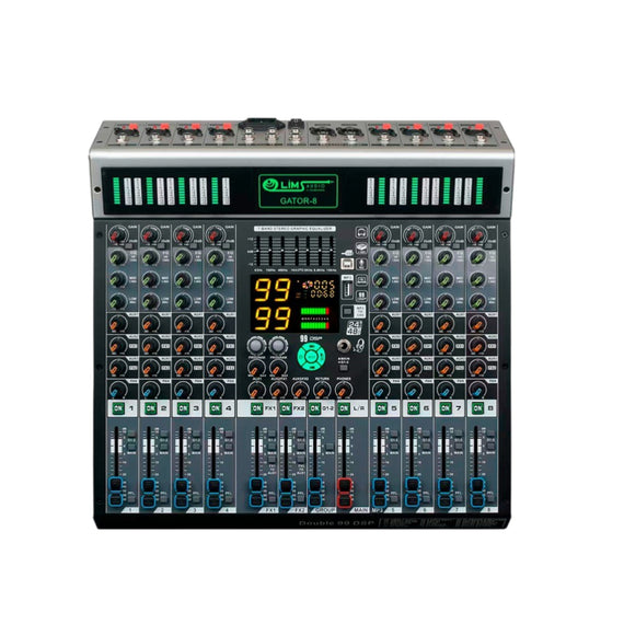 Mezcladora pasiva 8 canales directos SOUNDTRACK  GATOR-8 - Hergui Musical