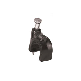 Bolsa de 20 grapas negras de 10mm para cable redondo  VOLTECK   GCU-10N - Hergui Musical