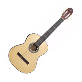 GUITARRA ELECTROACÚSTICA 39", COLOR MEDERA, ACABADO MATE   ROMMS  GEA-539CB - Hergui Musical