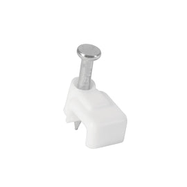 BOLSA CON 20 GRAPAS BLANCAS DE 3 X 6mm PARA CABLE PLANO   TRUPER    GPL-5B - Hergui Musical