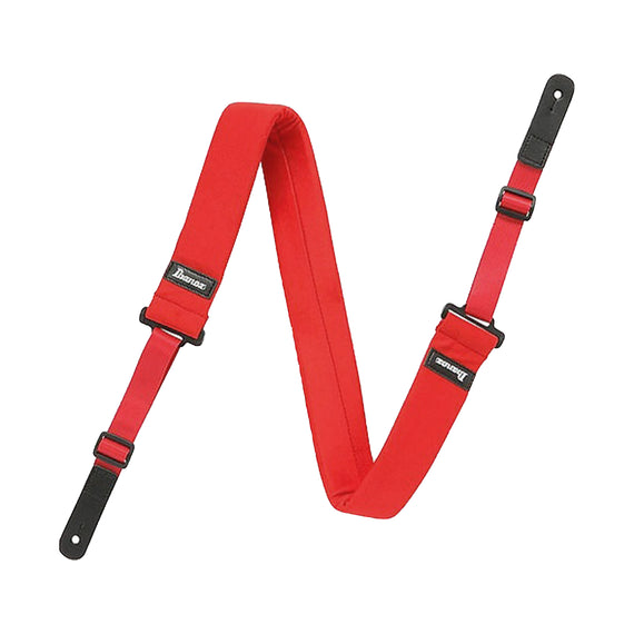 TAHALI PARA GUITARRA POWERPAD ROJO  IBANEZ   GSF50-RD - Hergui Musical