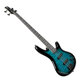 BAJO ELECTRICO IBANEZ ''SDGR'' AZUL TRANSPARENTE/SOMBREADO NEGRO  GSR280QA-TMS - Hergui Musical