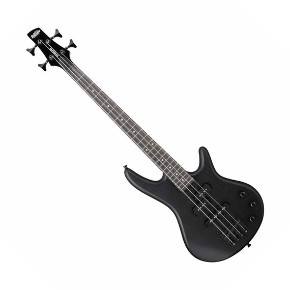 BAJO ELECTRICO IBANEZ SDGR MIKRO NEGRO EROSIONADO  GSRM20B-WK - Hergui Musical