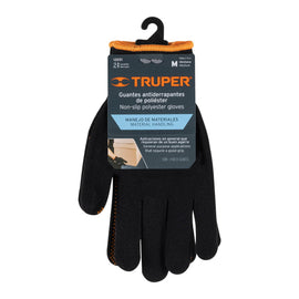 Guantes de poliéster con puntos de pvc en palma, m, truper   GU-442 - Hergui Musical